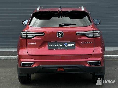 Changan, CS55 Plus, 1500, 181, бензин, внедорожник, робот, передний привод, среднее состояние, левый, красный, 2 160 000 ₽